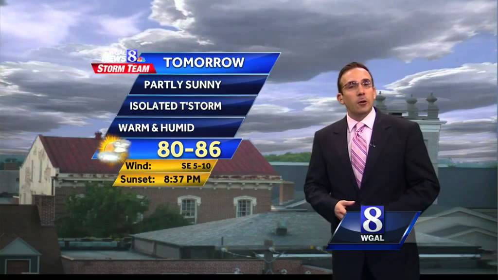 Isolated storms possible today - YouTube