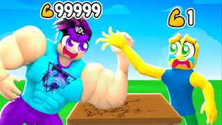 I Spent $100,000 on Arm Wrestle Simulator to BE A GOD!