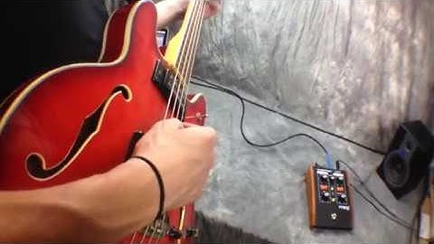 Moog Moogerfooger MF-101- Lowpass Filter Pedal - Synth & Bass Guitar Demo