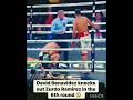 Zurdo Ramirez punished by David Benavidez 🫣😱 #boxing #viral