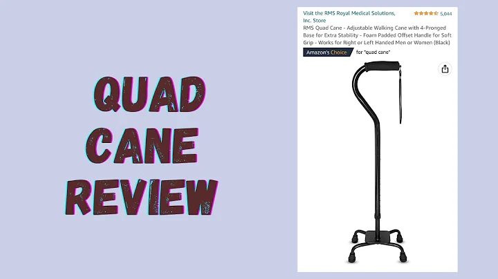 How To Adjust a Quad Cane - Review by a Licensed Physical Therapist