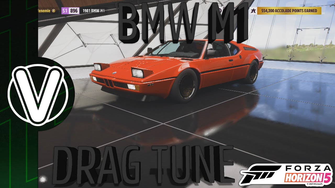 Forza Horizon 5 | 1981 BMW M1 Drag Build And Tune *OLD SCHOOL SLEEPER ...