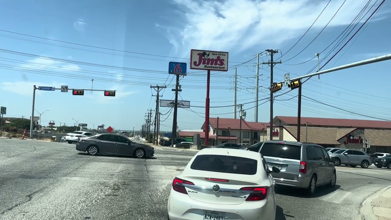 Driving in San Antonio Texas Part 1