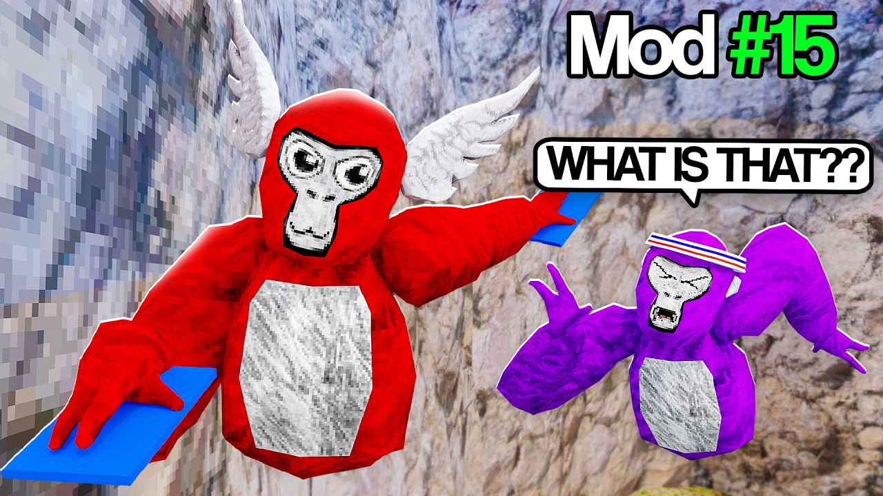 Gorilla Tag But Every Time I Get Tagged, I Install A RANDOM MOD..