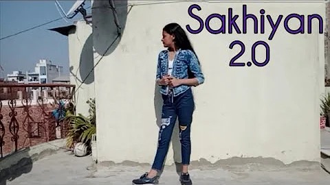 Sakhiyan 2.0 | dance cover | by anusha's hub #dance #dancecover #sakhiyan #danceislife