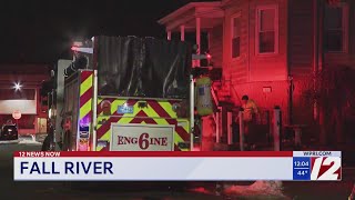 Fire breaks out at Fall River home