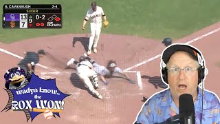 Veen Steals Home Kind of Rox Go 5-4 on Roadie Rockies 13 - Giants 7