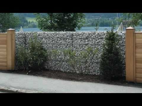 Naturstein gabionen // produktion, lieferung, versetzen ...