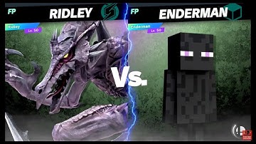 Super Smash Bros Ultimate Amiibo Fights  – Request #25167 Ridley vs Enderman
