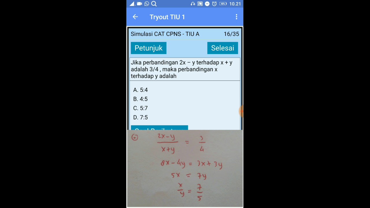 Contoh Soal Cpns Menjawab Soal Simulasi Cat Cpns Materi Contoh Soal Cpns Menjawab Soal Simulasi Cat Cpns Materi