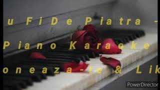 Inima Nu Fi De Piatra - Roxen! Piano Karaoke +PARTITURA