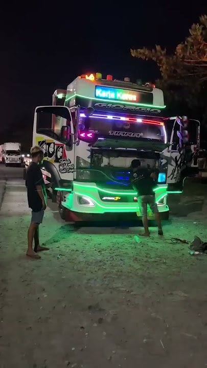 Terpasang klakson basuri pake remot Truk ANTI REWEL mas yoyok butak👍👍