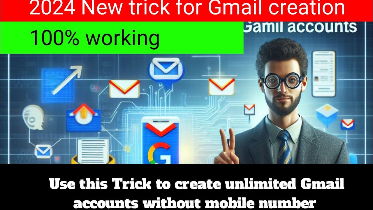 Ezan Abbas Hacks | 2024 Gmail Trick | How to Create unlimited Gmail accounts without mobile number