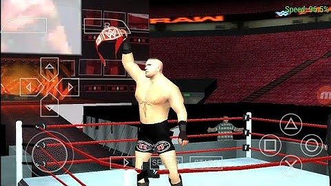 WWE 2K18 PSP UPDATED RAW  ARENA +BROCK LESNAR  ENTRANCE