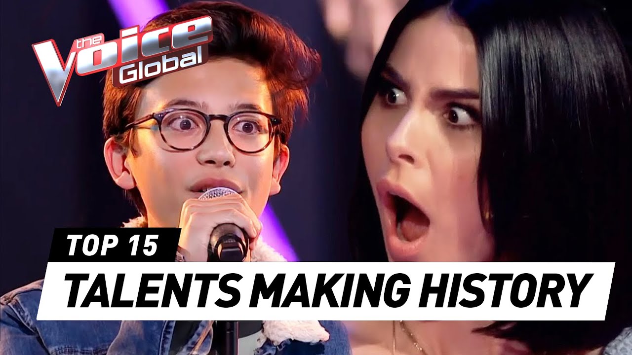 ⁣TALENTS MAKING HISTORY on The Voice Kids with their incredible Blind Auditions