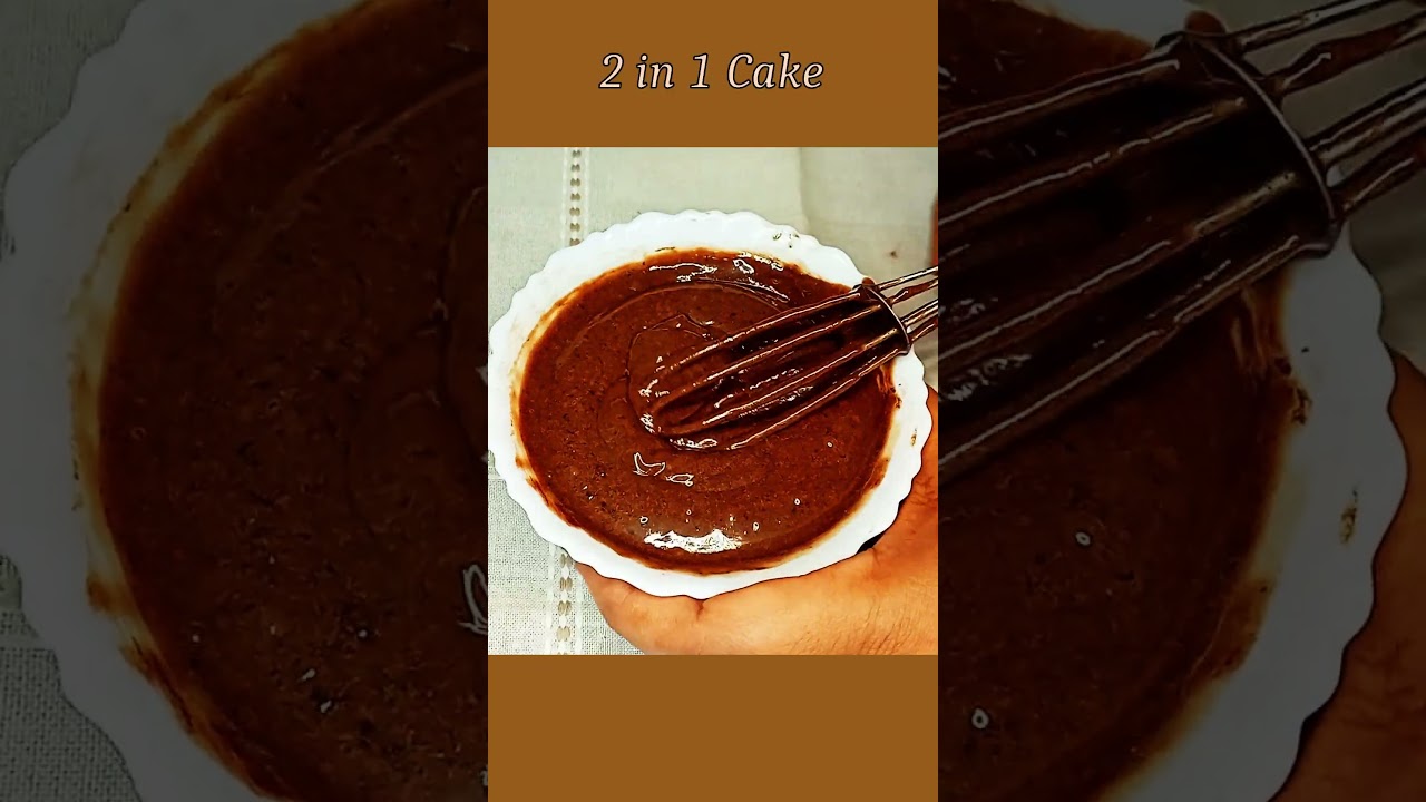 2 in 1 cake | New Type Of 2 in 1 Cake | 