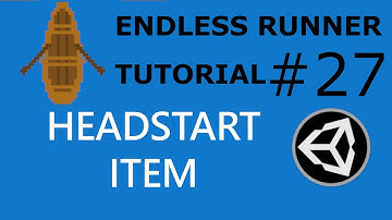 LOCKED ITEMS & HEADSTART - Endless Runner Tutorial in Unity #27