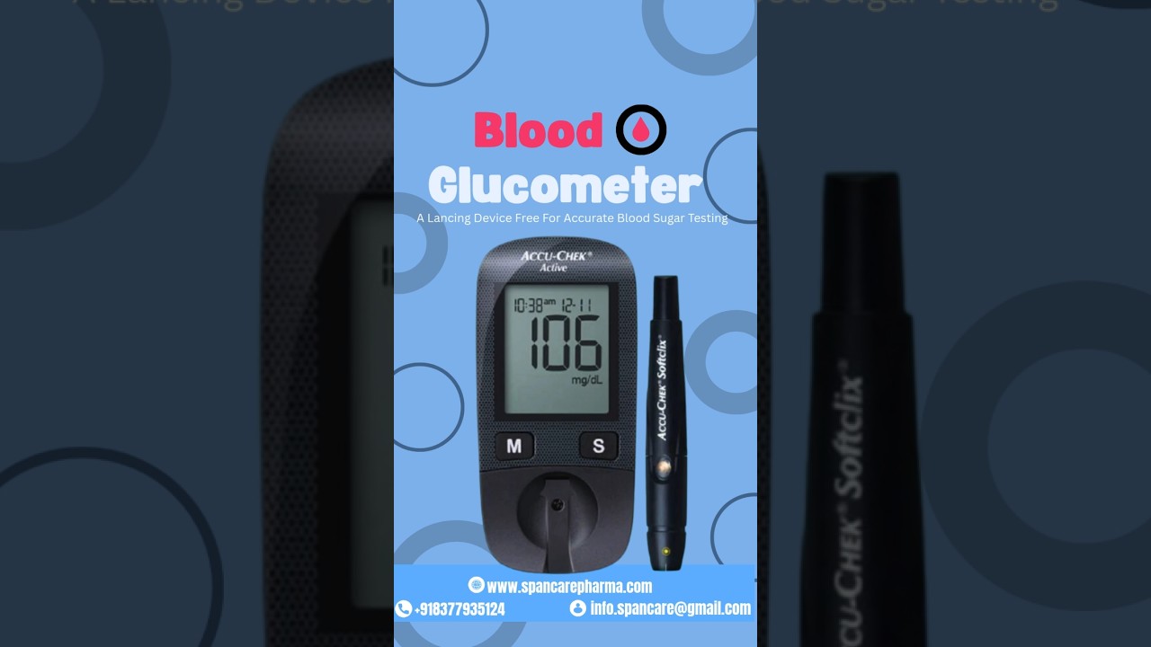 Accu-Chek Active Blood Glucose Glucometer Kit 