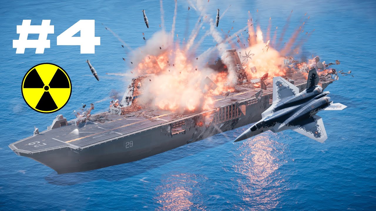 Testing Airborne Firepower Against the Amphibious Assault Carrier - Which weapon can destroy it ?