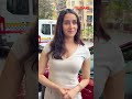 Shraddha Kapoor nails casual chic as she gets snapped out and about in the city