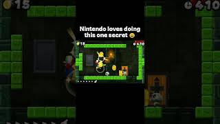 Nintendo loves this one secret #gaming #nintendo #mario