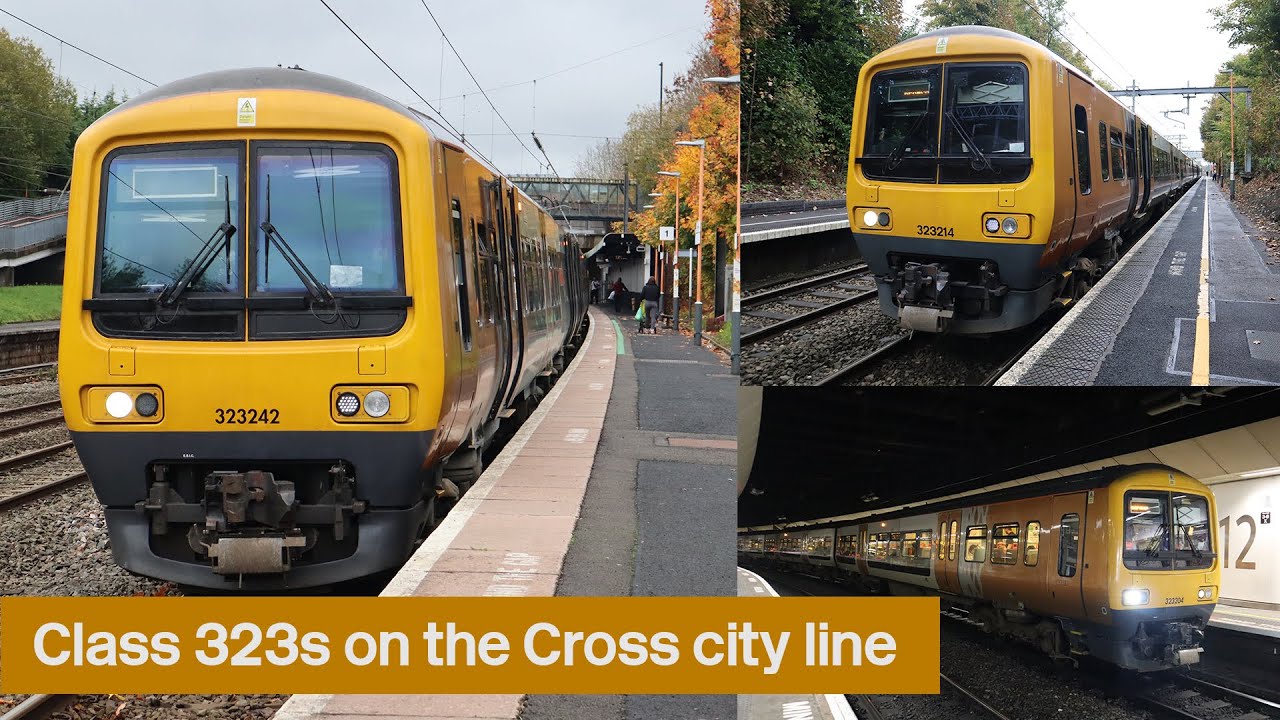 WMR Class 323 around the Cross City Line