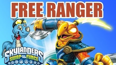 FREE RANGER Skylanders Swap Force Intro & Death Videos w/Box Art