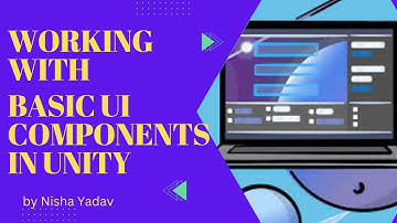 Working with basic UI Components(Button, Text, Slider) in Unity #UnityUI