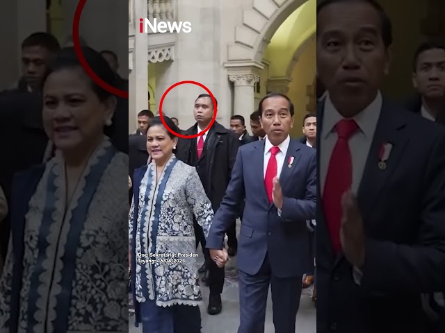 Keren! Sikap Waspada Paspampres Jaga Presiden Jokowi #Shorts class=