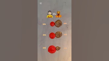 Squid game color mixing # #oddlysatisfying #satisfying #colormixing #art #paintmixing #colors