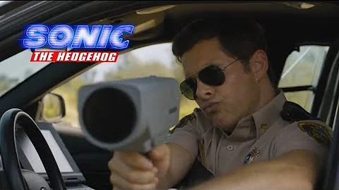 Sonic the Hedgehog (2020) HD Movie Clip “Sonic Measures His Speed Scene"