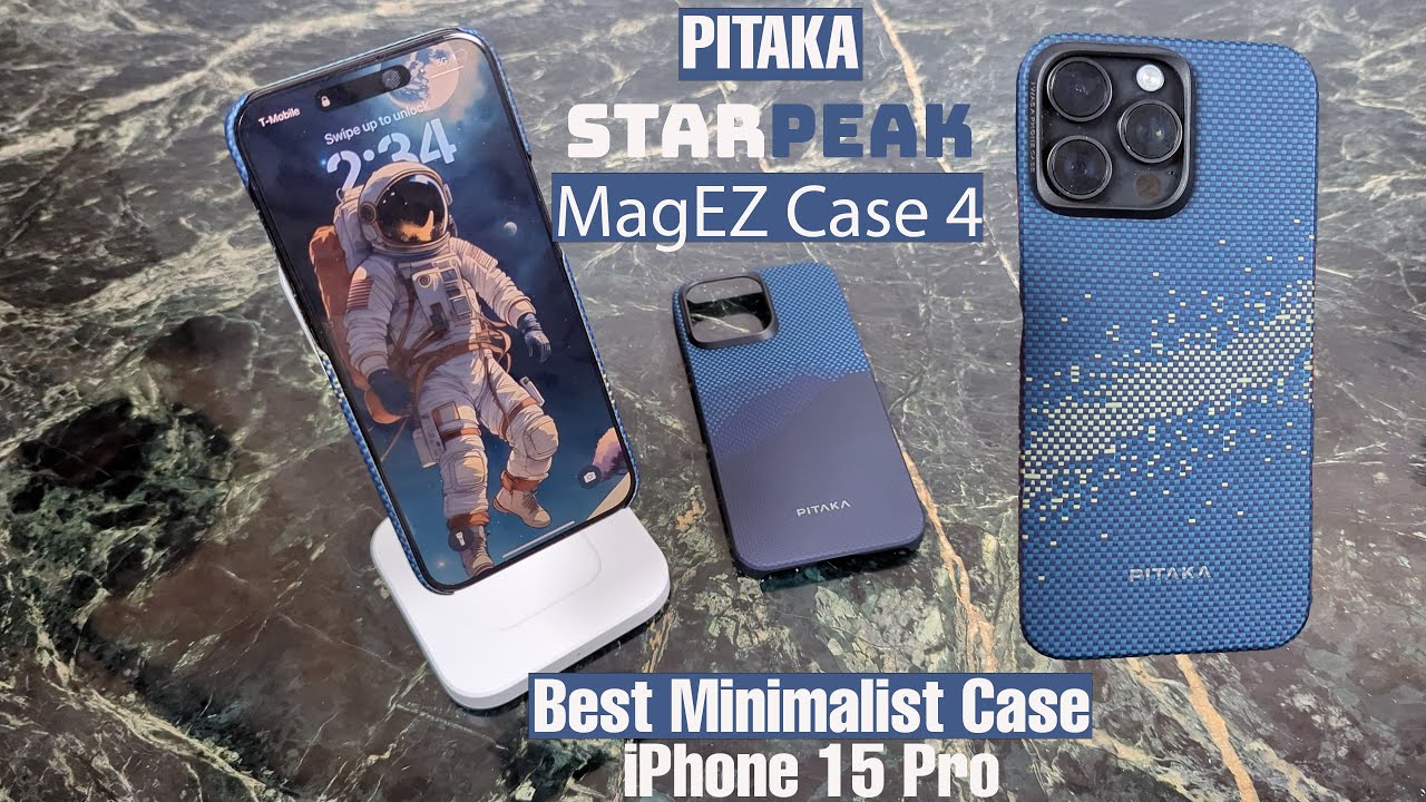 iPhone 15 Pro MagEZ Case 4 : Pitaka's Best Aramid Fiber Case