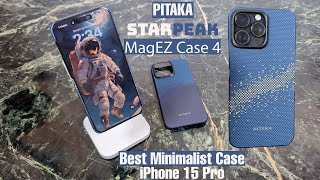 iPhone 15 Pro MagEZ Case 4 : Pitaka's Best Aramid Fiber Case!