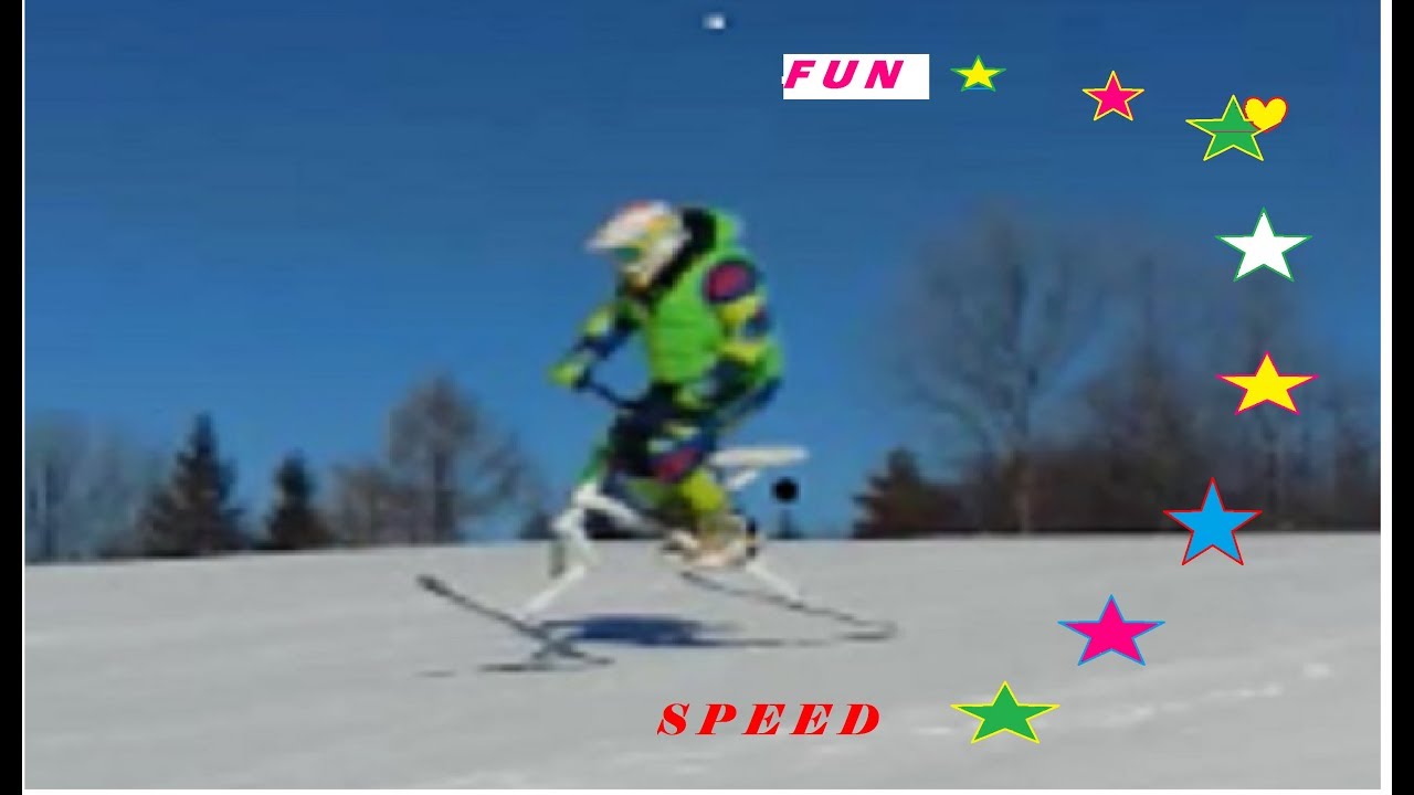 SKI BIKE Sledgehammer FR5 SPEED 16. 02. 2017r YouTube