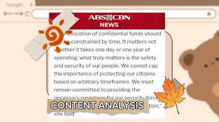 NEWS ARTICLE ANALYSIS