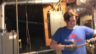 Dunwoody GA - Water Heater and Water Service Line Replacement - Plumb Smart Inc.