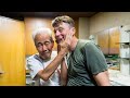 💈 Traditional Japanese Wet Shave by Cool 77 Year Old Kyoto Barber | 下前理容室 Shimomae Barber Shop