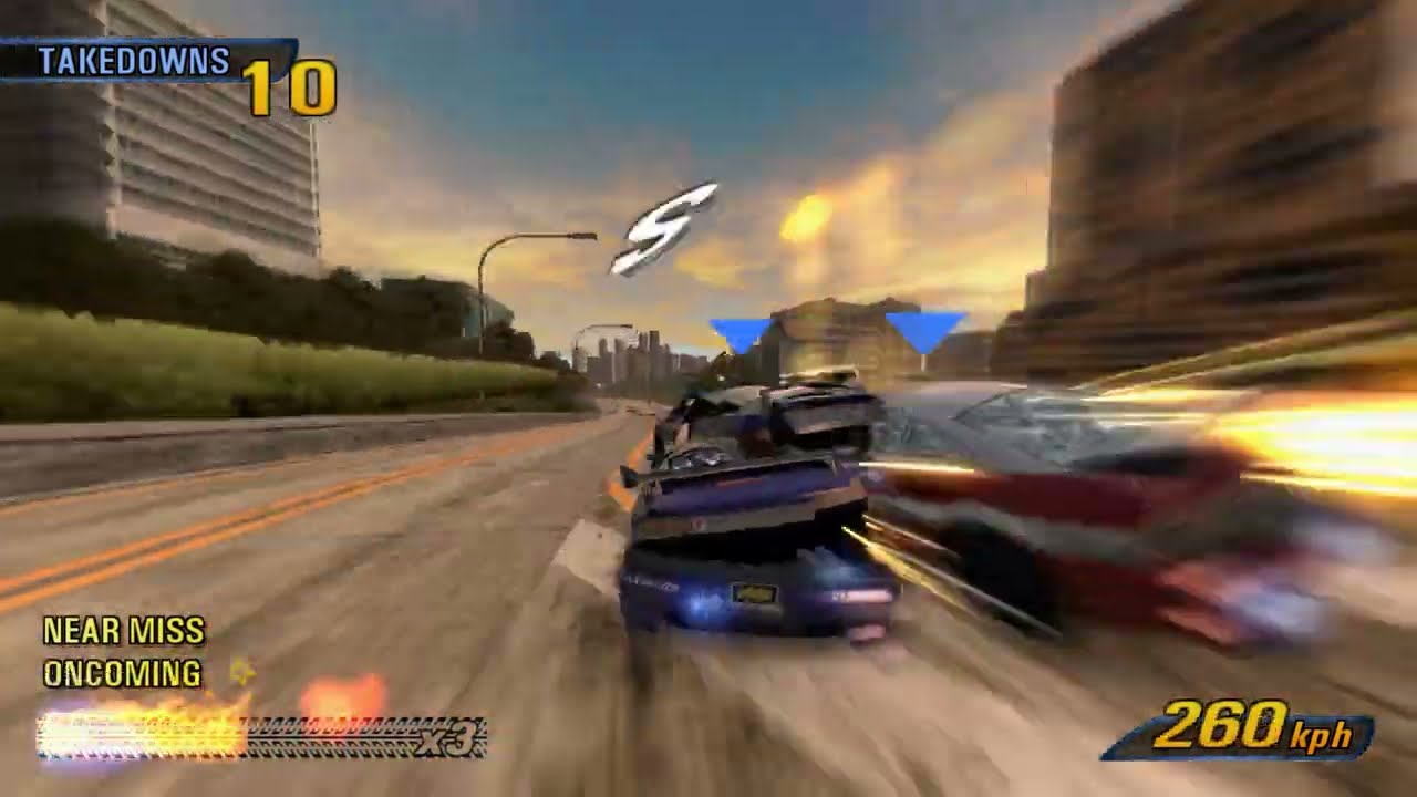 Burnout 3 Takedown - Road Rage | My Chemical Romance - I'm Not Okay (I Promise) | No DJ