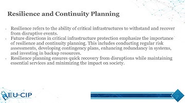 4.4 Emerging trends and future directions in critical infrastructure protection
