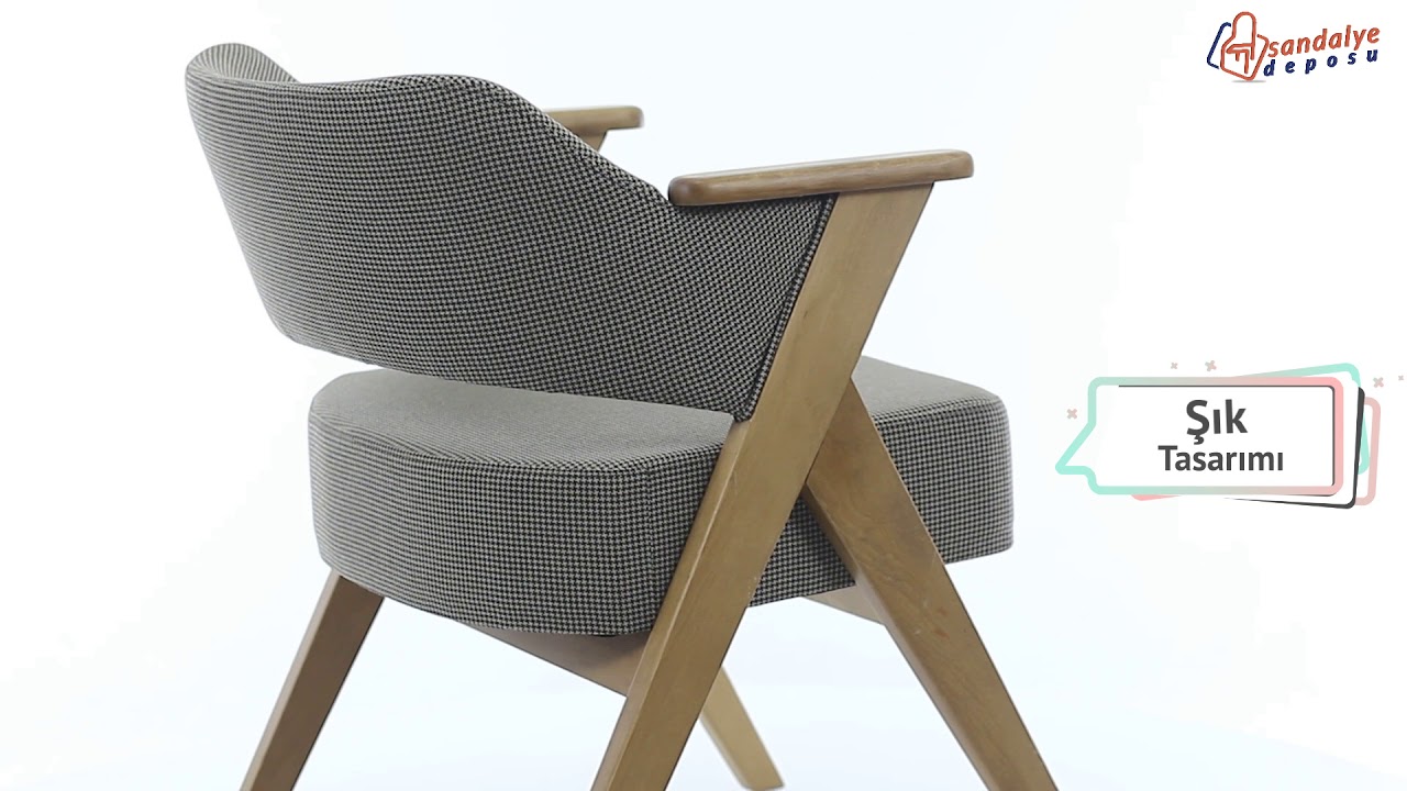 Apollo Ahşap Sandalye