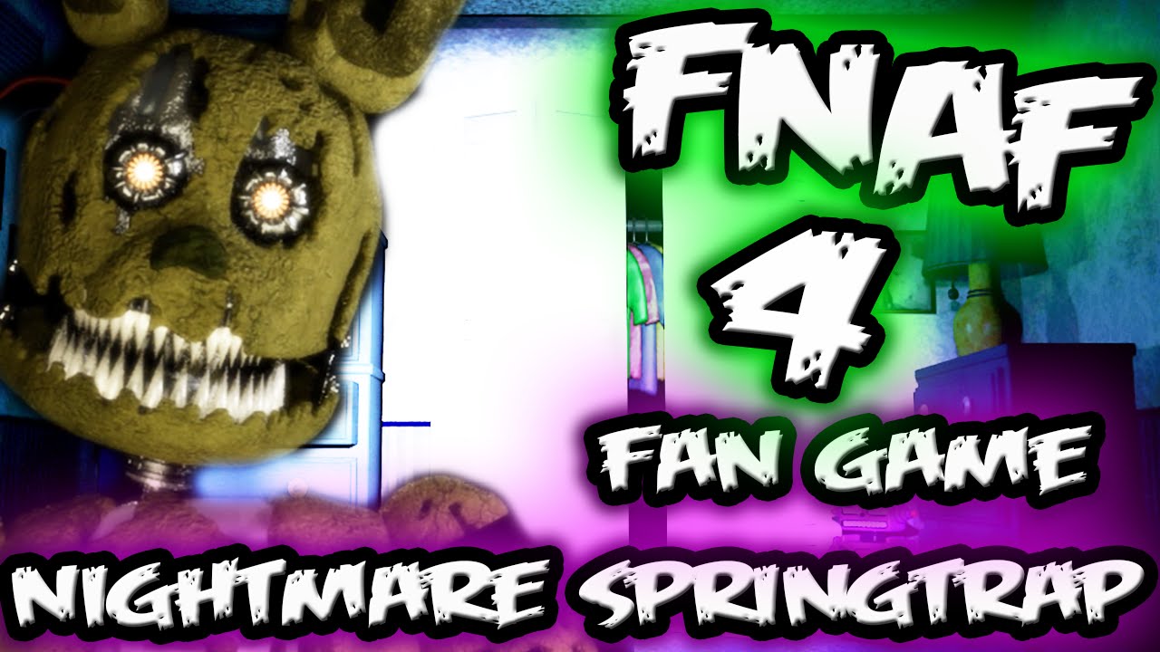 Nightmare jumpscare?! (FNAF 4) 