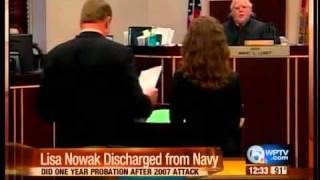 Lisa Nowak discharged from Navy