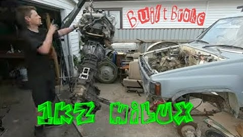 YN65 Hilux 1KZ Conversion Continues
