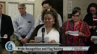 News Conference: Madison & Dane Co. Pride Recognition and Progress Pride Flag Raising June 3, 2024
