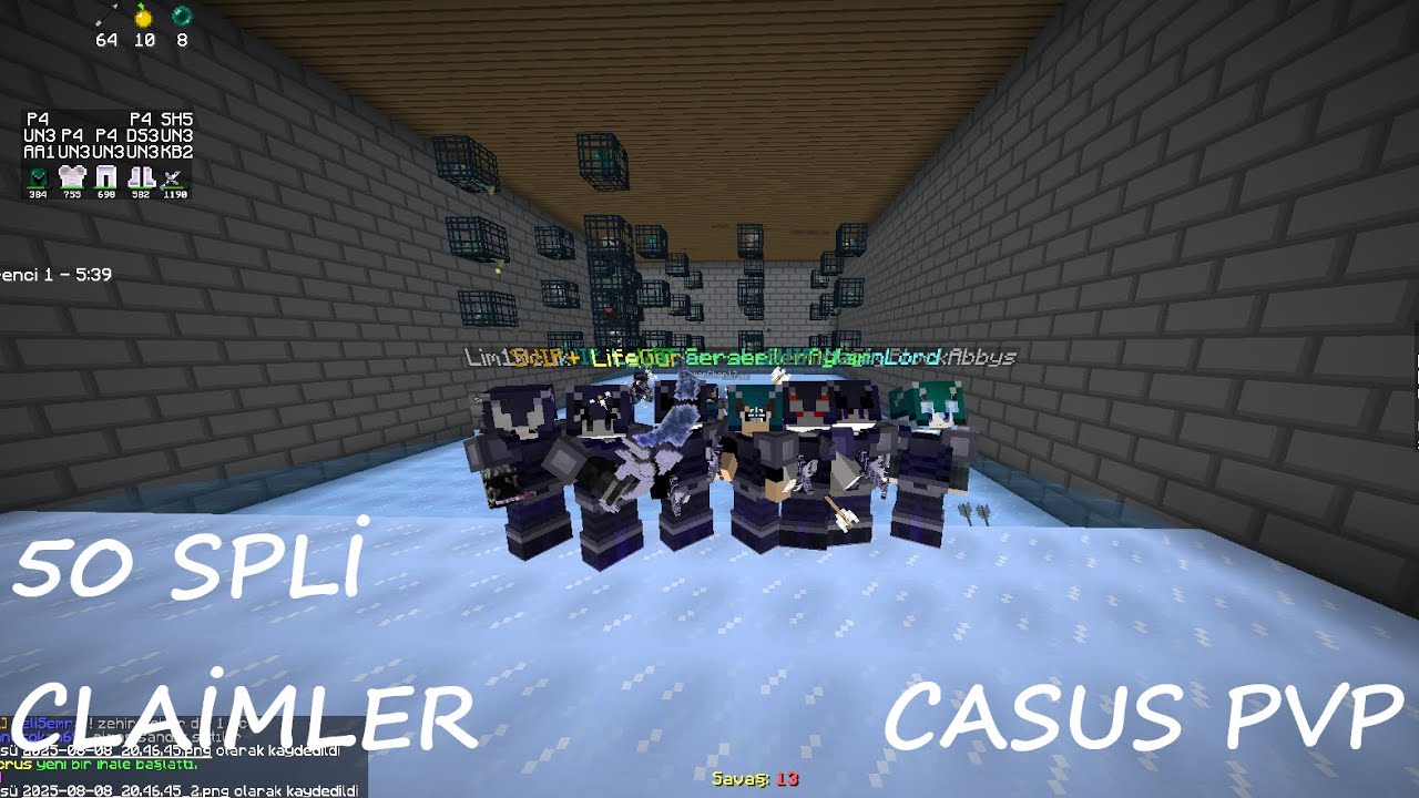 +55 SPLİ CLAİMLERDE ADAM BAYILTMA CASUS PVP - Sonoyuncu Titanyum