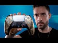 Custom Gold & Diamond PlayStation 5 Controller