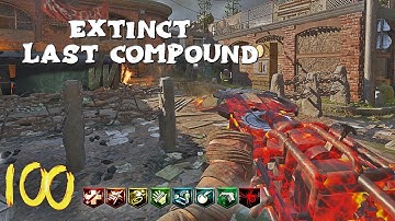 INCREDIBLE MAP WITH EASTER EGG - EXTINCT THE LAST COMPOUND (BO3 CUSTOM ZOMBIES)