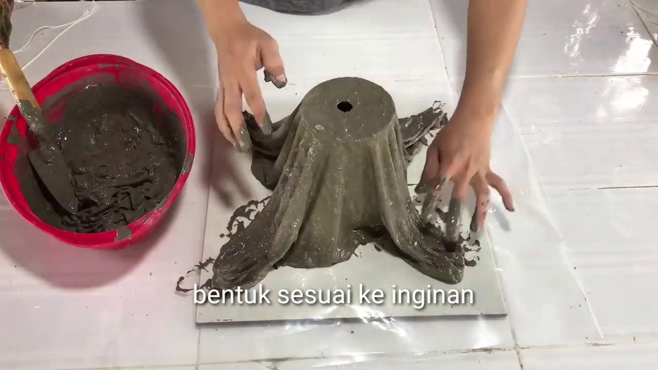  Cara  membuat  pot  dari  handuk bekas YouTube