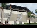 Fuego en el Distrito de Convenciones, en anexo de hotel Sheraton en San Juan