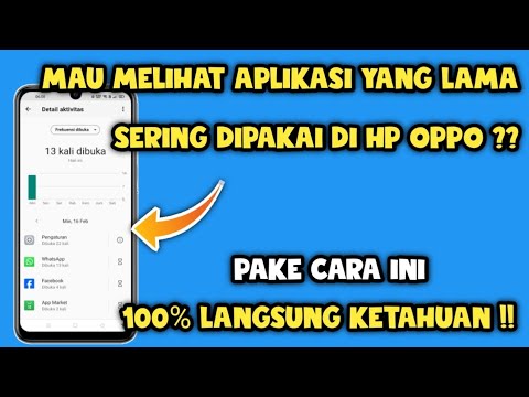 Cara melihat Aplikasi yang Sering digunakan di hp oppo | Cara melihat ...